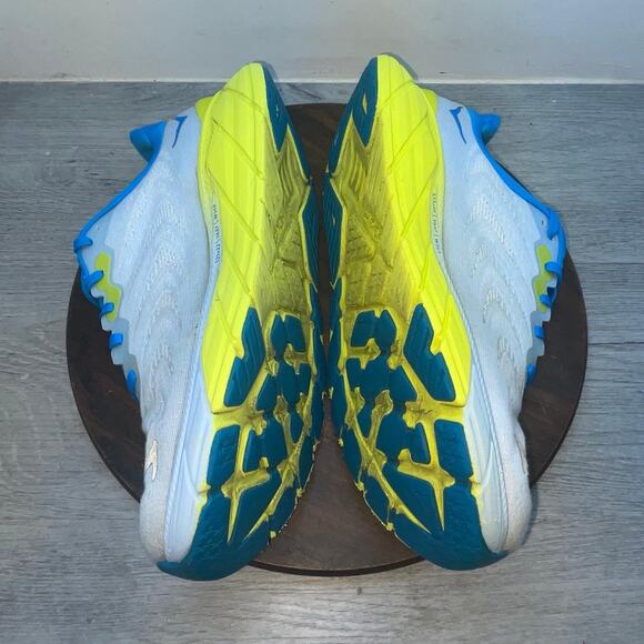 Hoka One One Arahi 6 Mens Size 11.5D Blue Yellow Athletic Running Shoes Sneakers main image 7